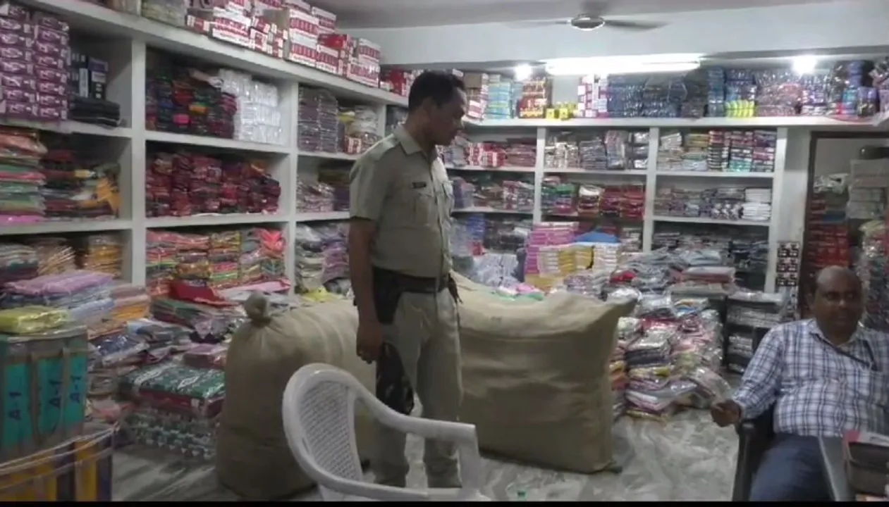  GST raid on textile store in Odisha’s Balangir