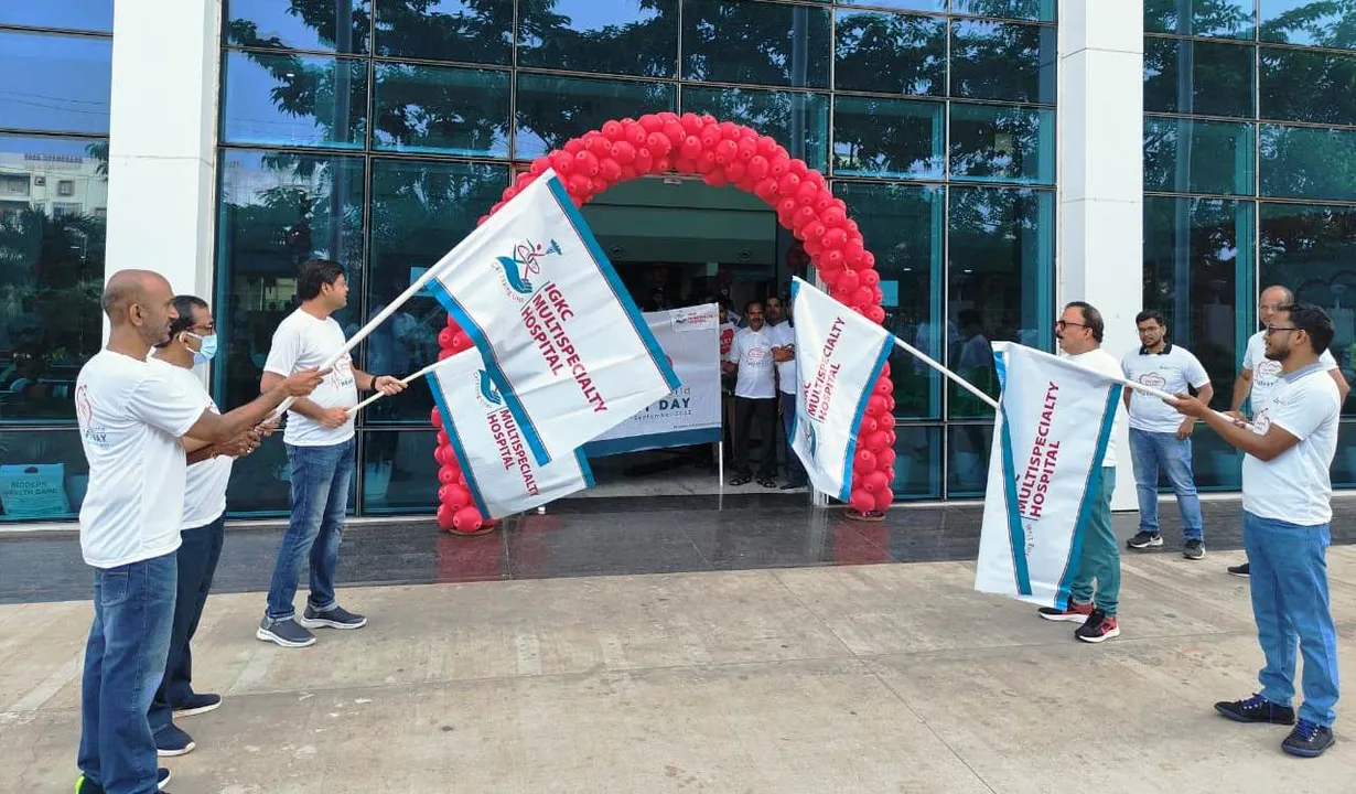  IGKC Multispeciality Hospital organises various events on the occasion of World Heart Day