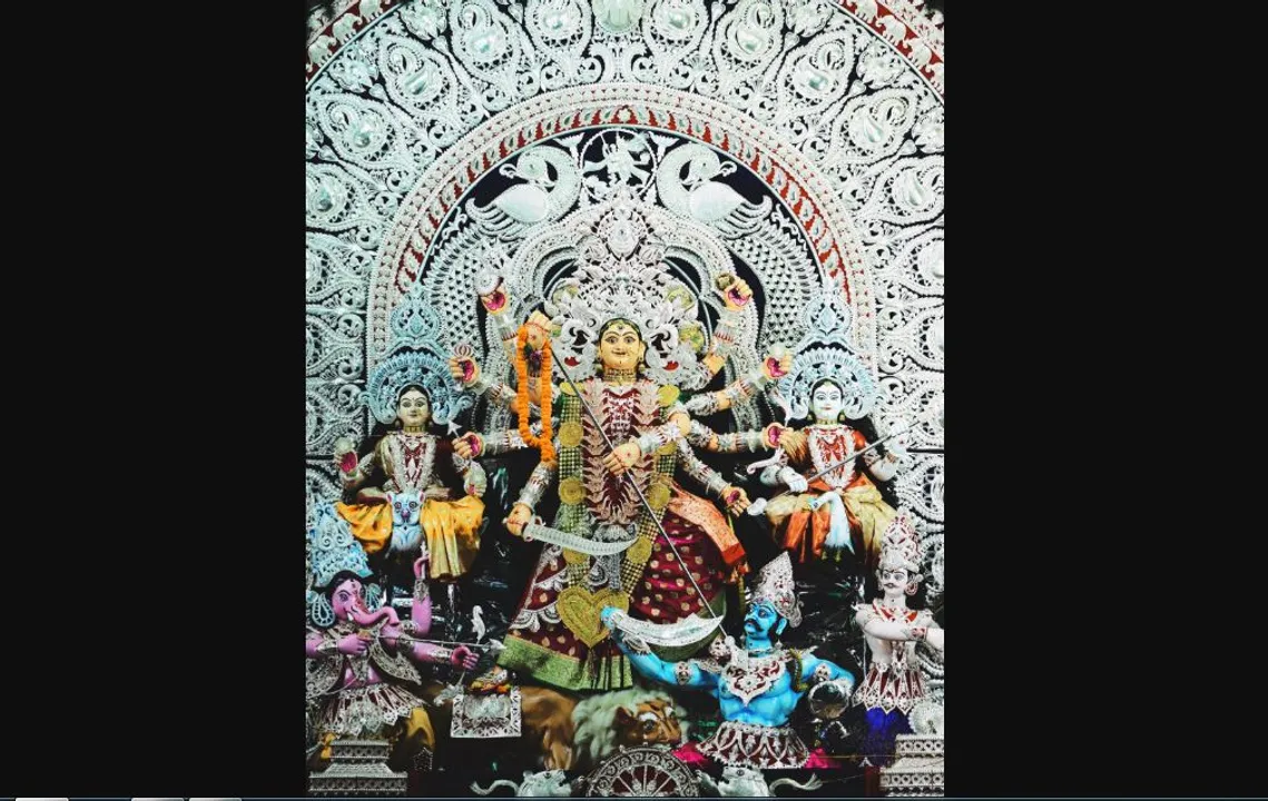  32 silver tableaux add glitter to Dussehra in Odisha’s Cuttack city