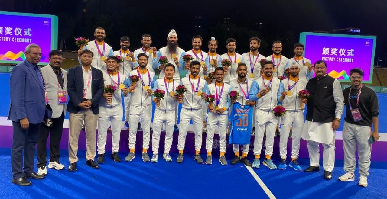  Odisha CM announces Rs 5 L each for Asian Games Gold winning hockey team members