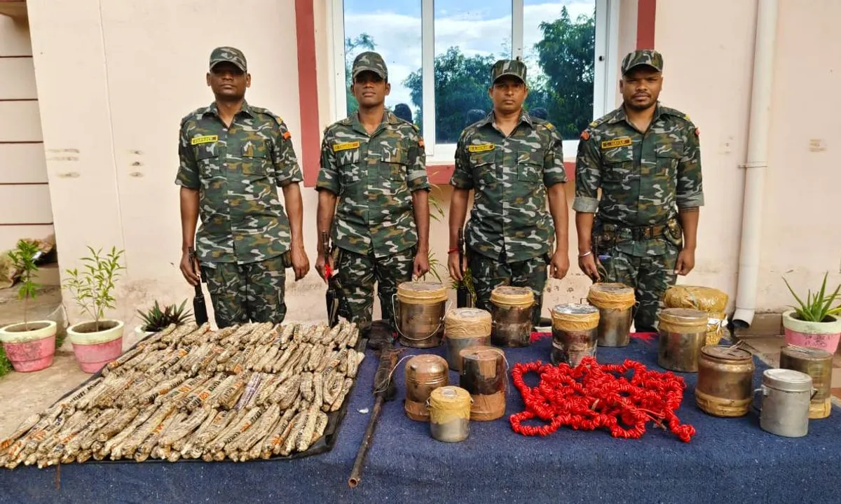  Moist dump recovered near forest bordering Odisha-Chhattisgarh in Malkangiri