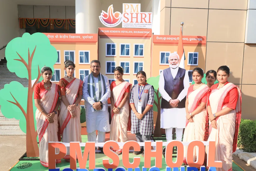  Union Education Minister launches PM SHRI School scheme in Odisha