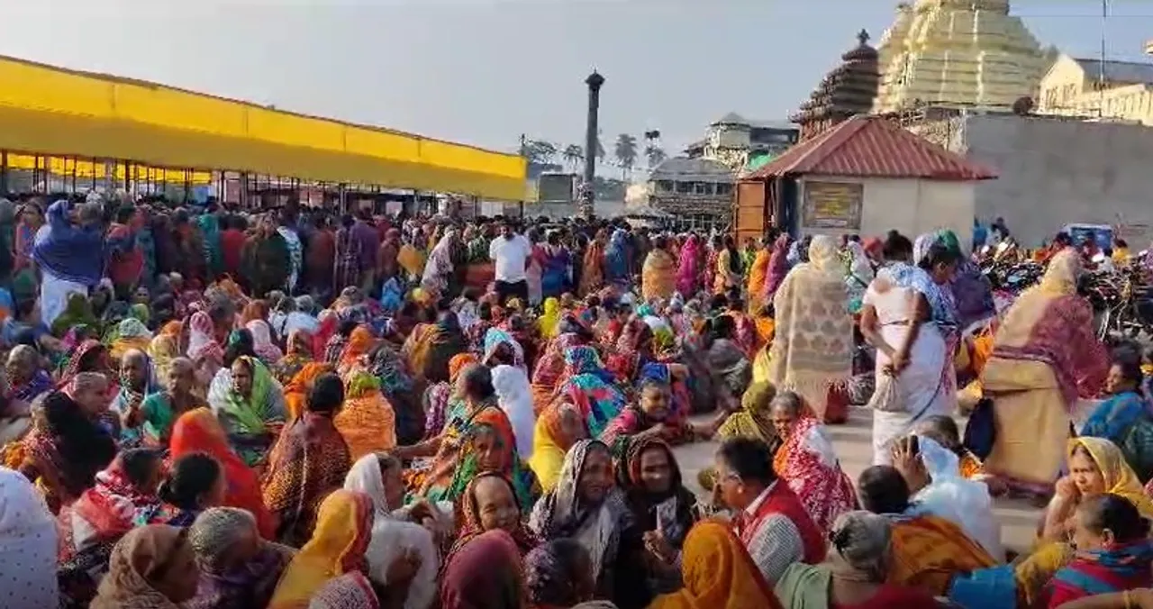  Stampede-like situation in Puri Srimandir; over 30 devotees injured