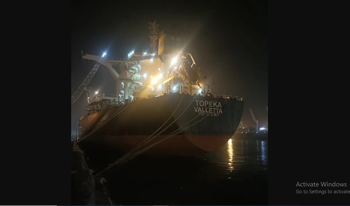  Odisha's Paradip port berths largest-ever container ship in its history