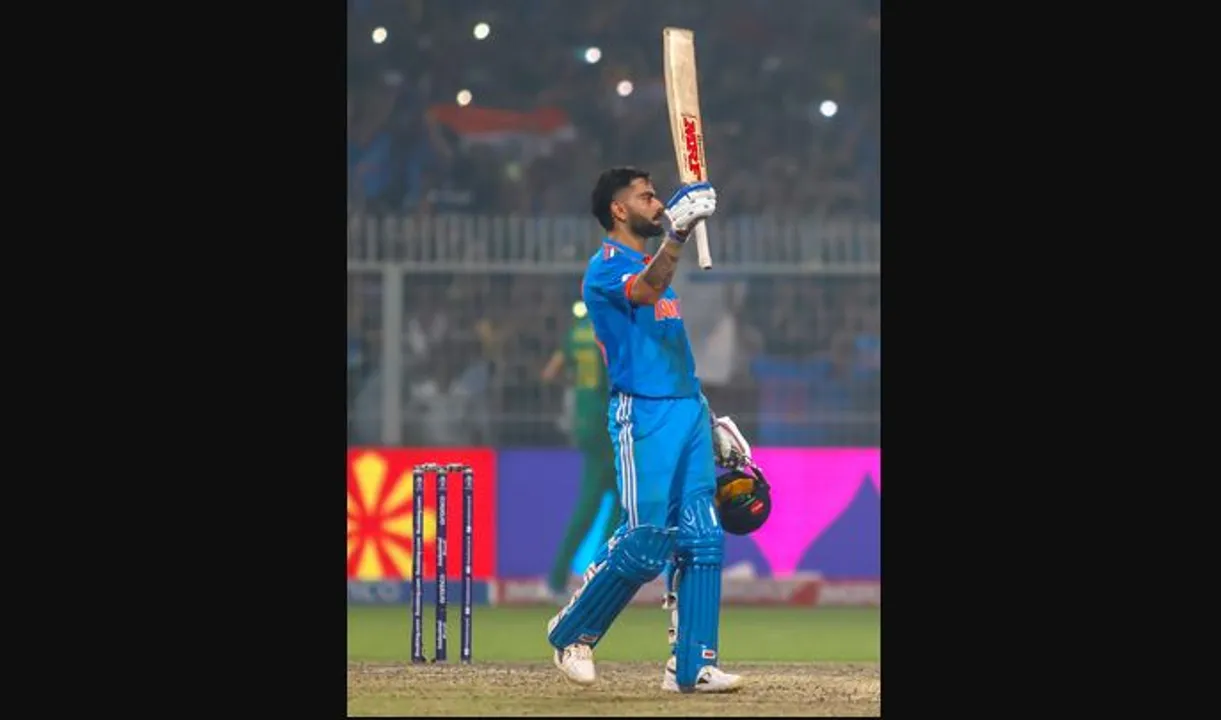  Men’s ODI WC: Kohli’s record 49th ton, Shreyas' 77 help India surge to 326/5 against South Africa