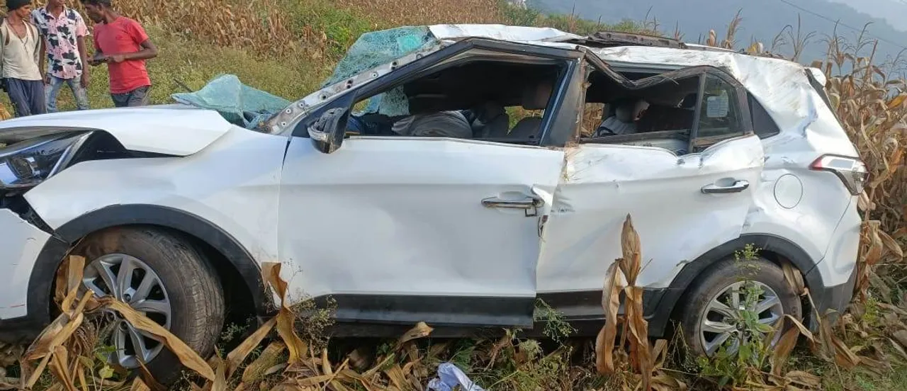  Three killed as car falls off ghat road in Odisha's Koraput