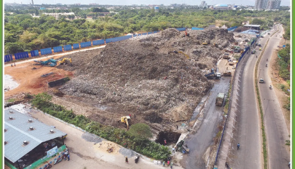  Garbage dumping near Sainik School in Bhubaneswar: OHRC seeks report from BMC; outfit distributes ointment