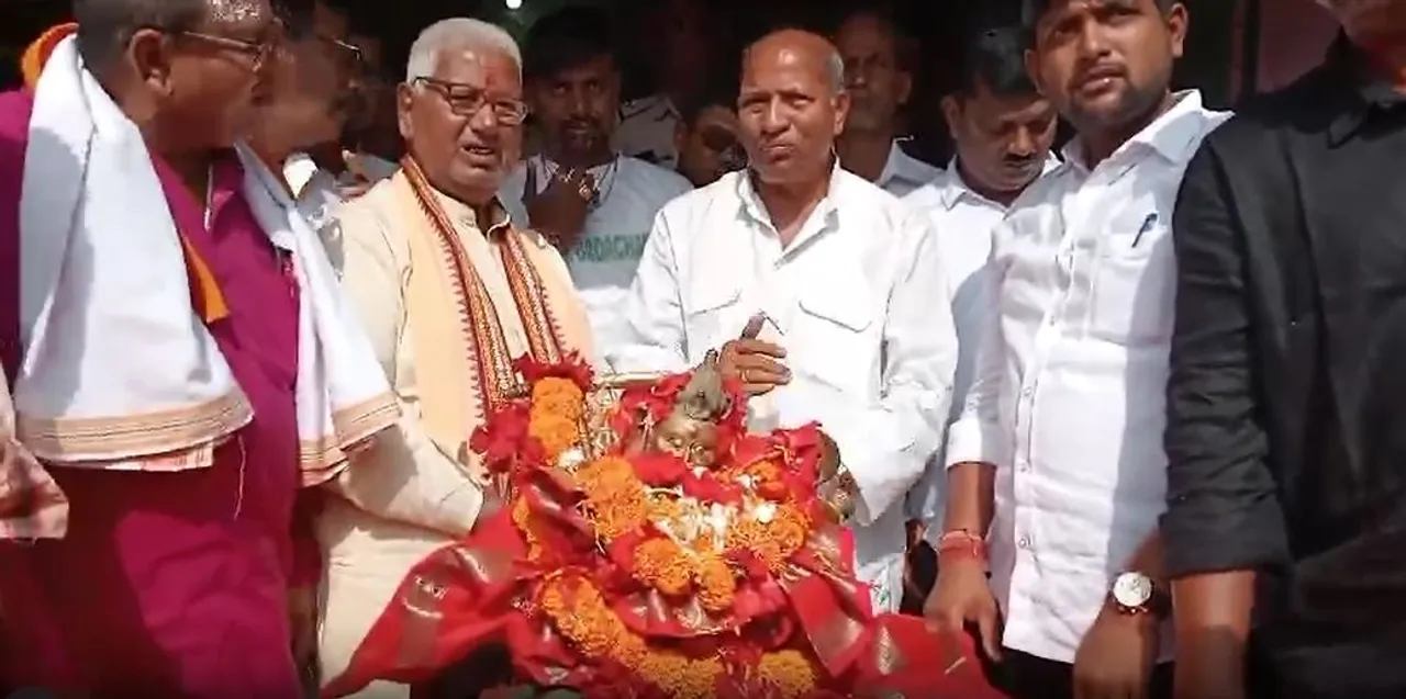  Ashtadhatu idol of Goddess Kotrakshi returns to Odisha's Jajpur