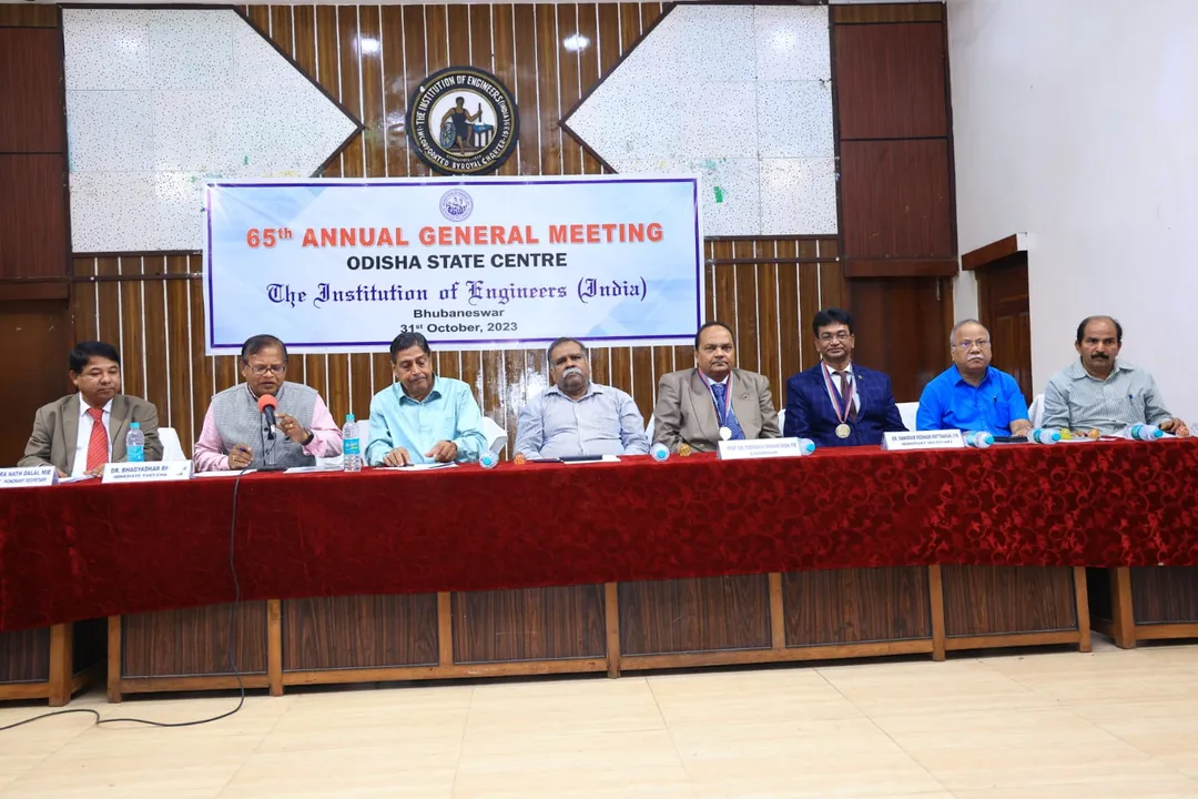  Institute of Engineers (India), Odisha State Center elects office bearers