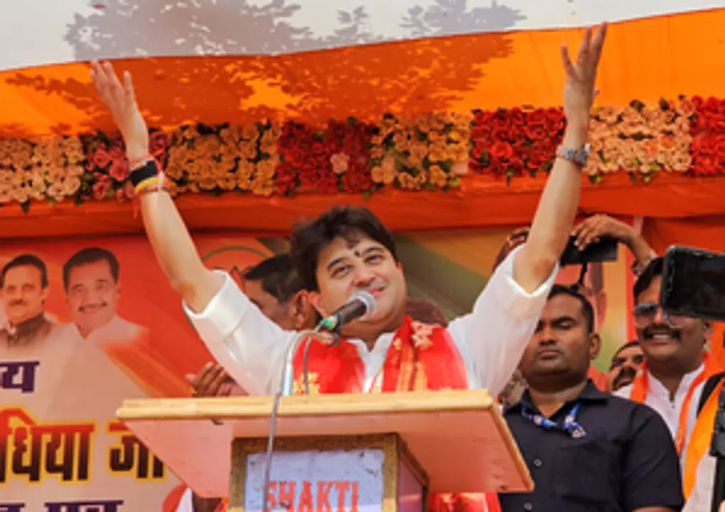  BJP victory in MP to make Scindia more powerful