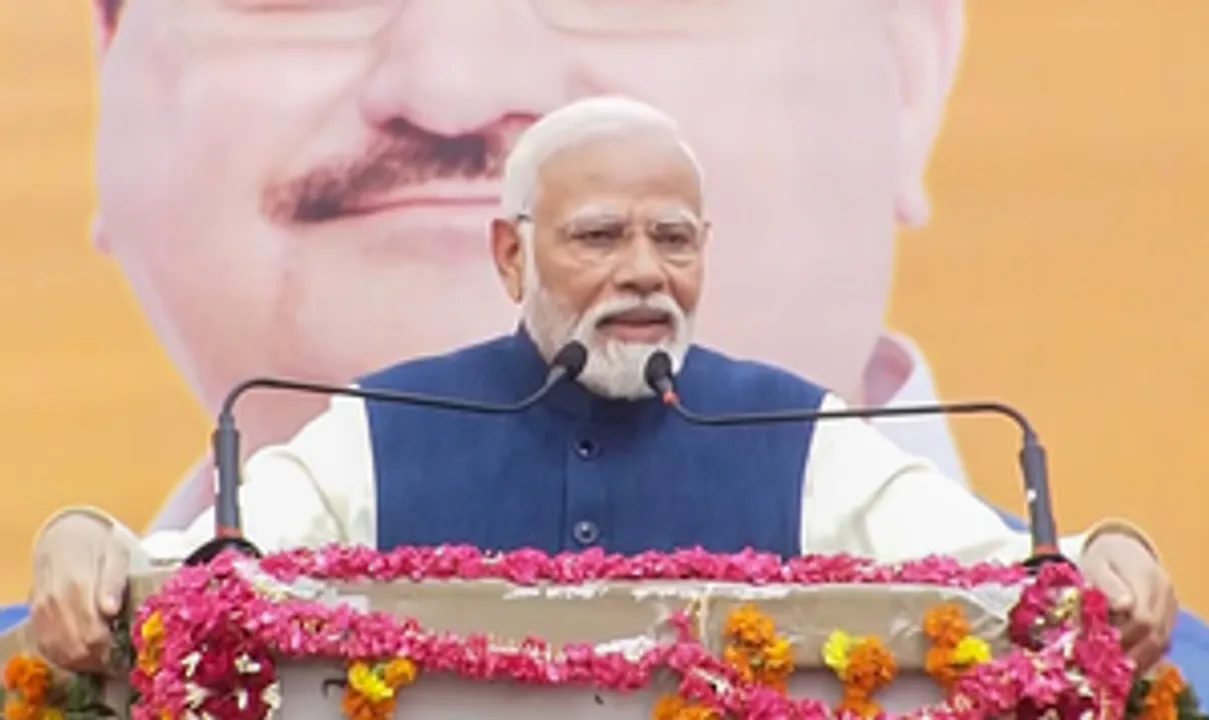  Modi expected to arrive at BJP HQ in evening as party likely to sweep three states