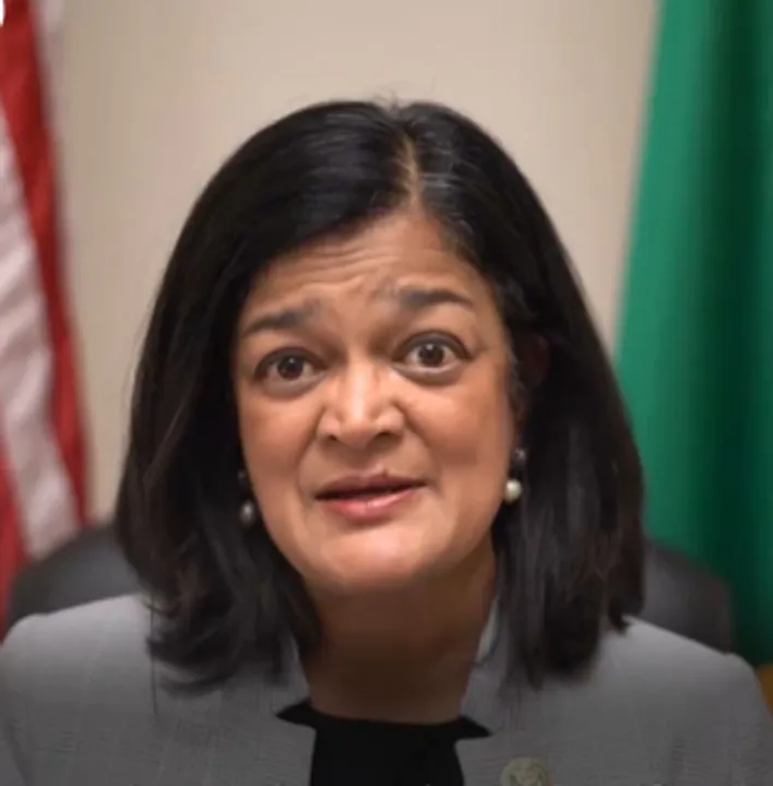  Indian-American Congresswoman Pramila Jayapal reiterates call for Gaza ceasefire