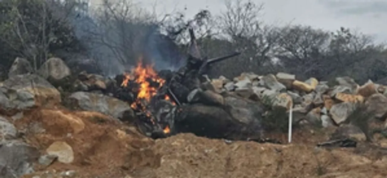  Two pilots killed as IAF trainer aircraft crashes near Hyderabad