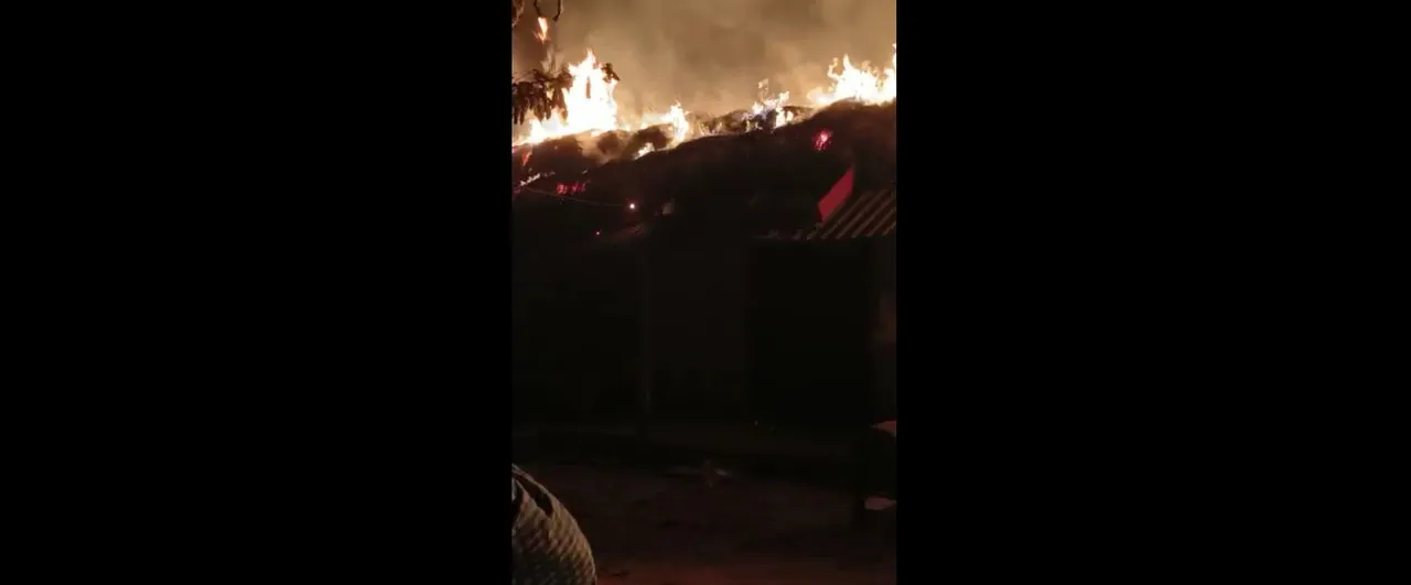  Fire mishap destroys 15 shops in Odisha's Bhadrak