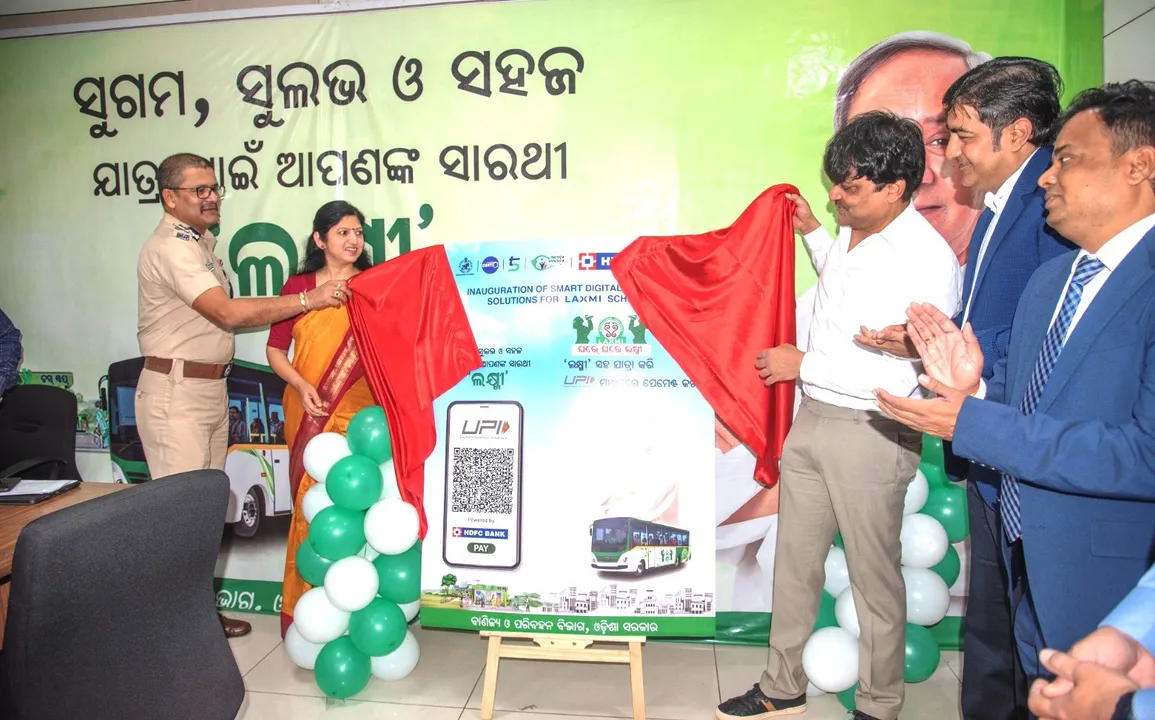  QR Code launched to facilitate cashless, convenient payment for LAccMI bus services in Odisha