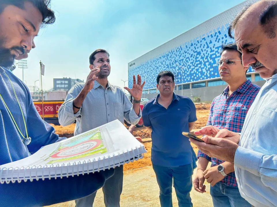 Pullela Gopichand visits Odisha Masters, reviews upcoming Badminton High Performance Centre at Kalinga Sports Complex