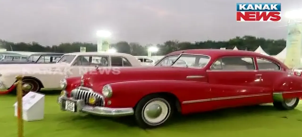  Two-day vintage car expo kicks off in Odisha capital
