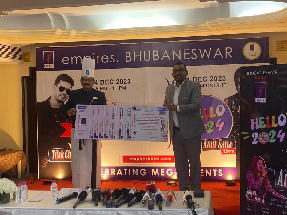  Empires Bhubaneswar to host Christmas and New Year's Party, Details here