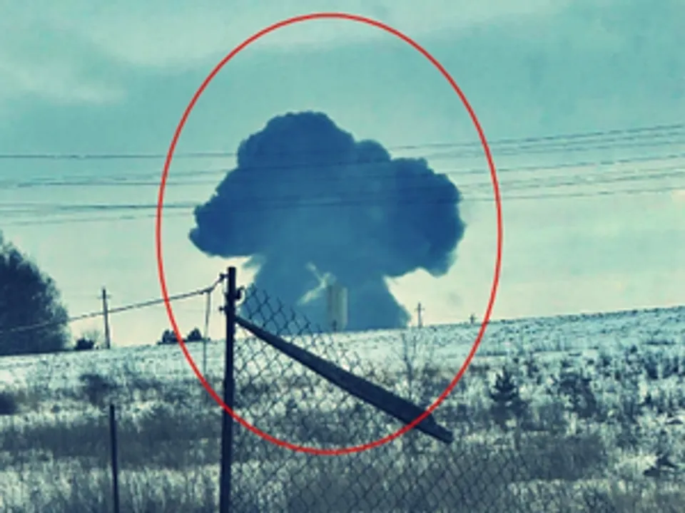  Russian plane shot down by Ukraine's armed forces killing over 70