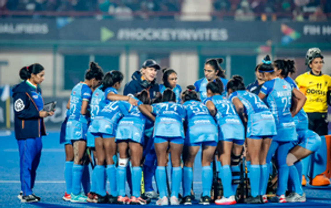  Indian women's hockey team reaches Bhubaneswar for FIH Hockey Pro League matches