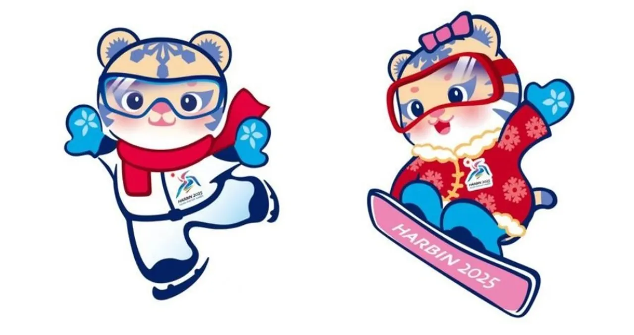  Slogan, Mascots, emblem of Asian Winter Games unveiled