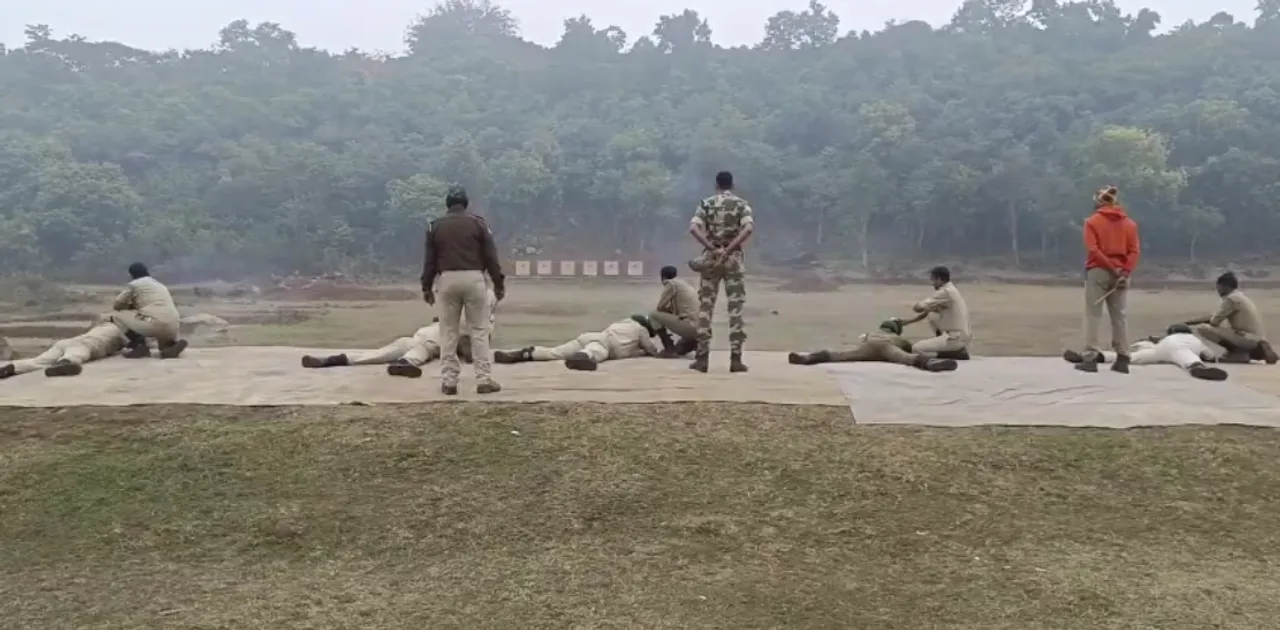  (Watch) Forest staff at Odisha’s Similipal hone skills to handle AK 47, INSAS