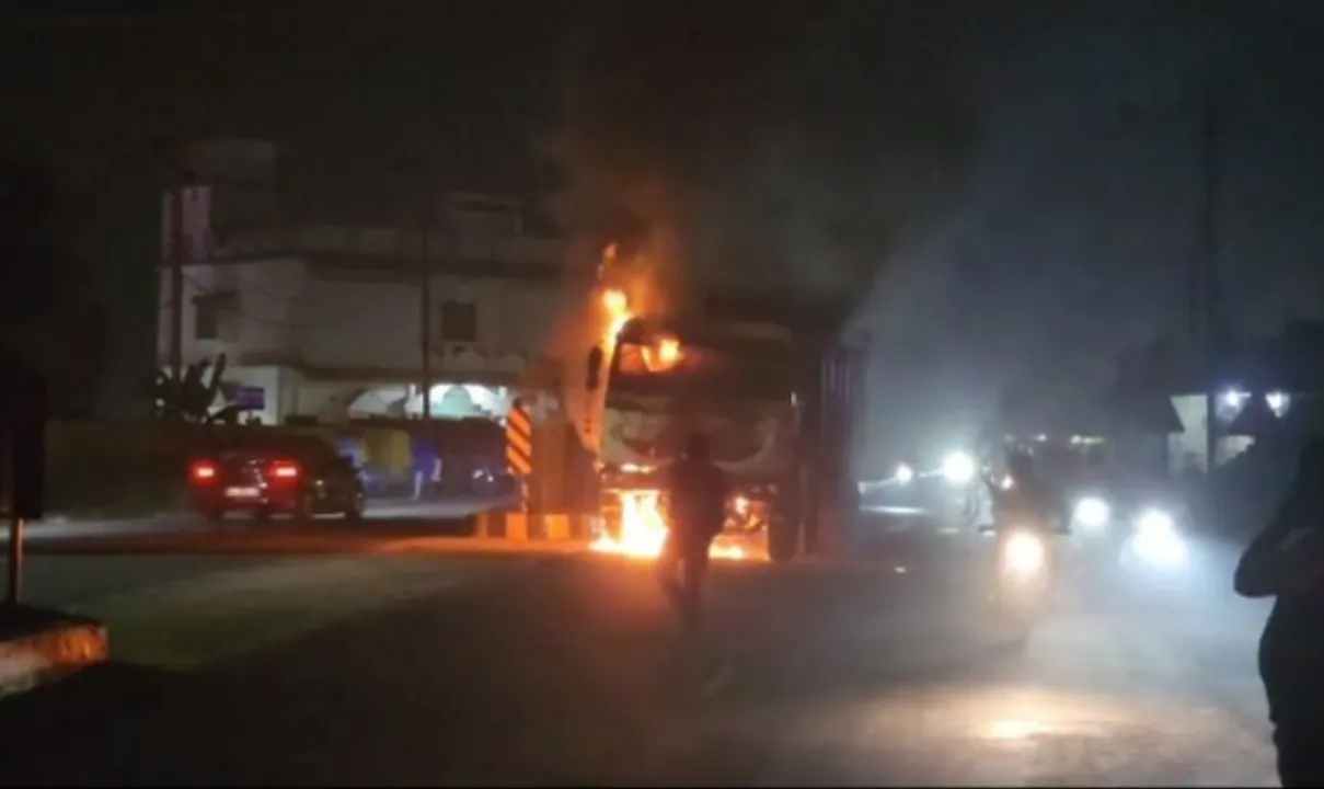  Man, son killed in road mishap in Odisha's Subarnapur; locals stage protest