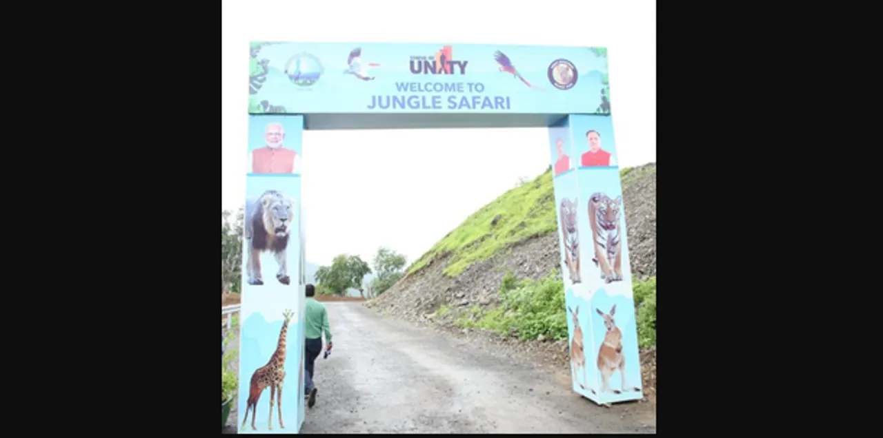  Statue of Unity safari park expands with orangutan, white lion, and jaguar