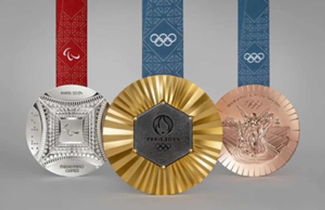  Organising Committee unveils medals for Paris Olympic and Paralympic Games