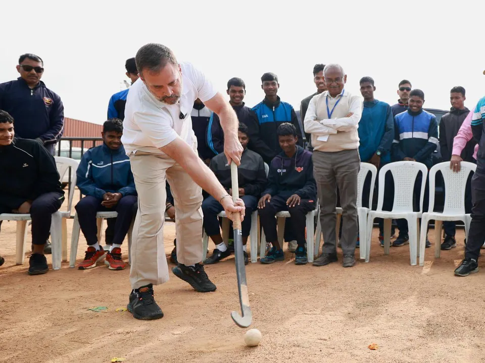  Rahul Gandhi urges Anurag Thakur to upgrade sports infra at Odisha's Sundargarh
