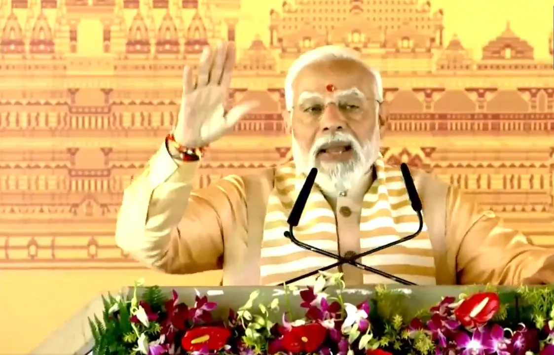  Moment of cultural Renaissance: Modi at Kalki Dham foundation stone laying function