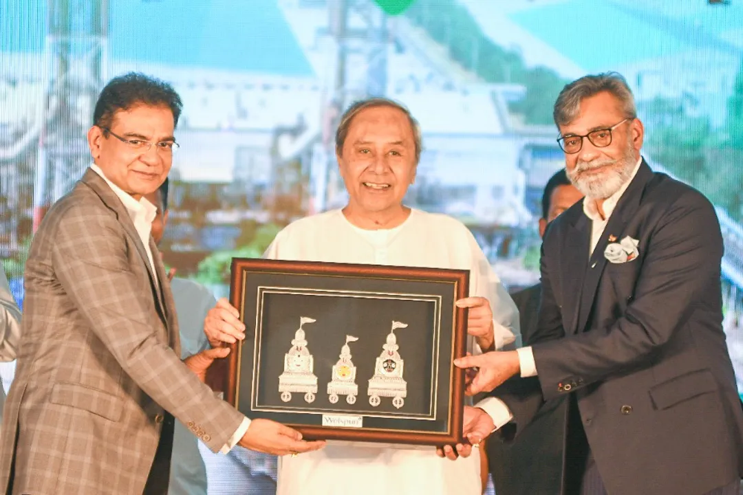  Odisha CM lays stone for Welspun Group’s integrated textiles facility at Choudwar