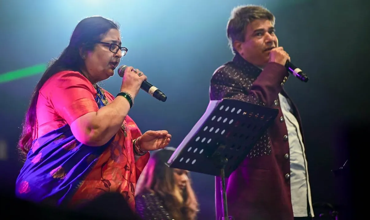  Ekamra Utsav: Anuradha Paudwal-Suresh Wadkar night leaves audience spellbound