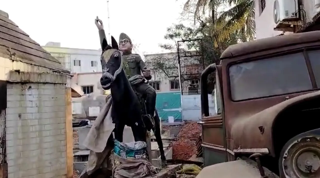  IHRC files police complaint over neglect of Netaji's statue in Odisha Capital