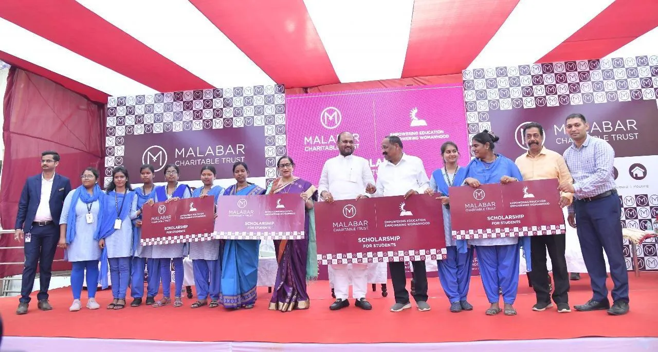  Malabar Gold and Diamonds distributes scholarships worth Rs 17.24 lakh among 209 female students in Cuttack