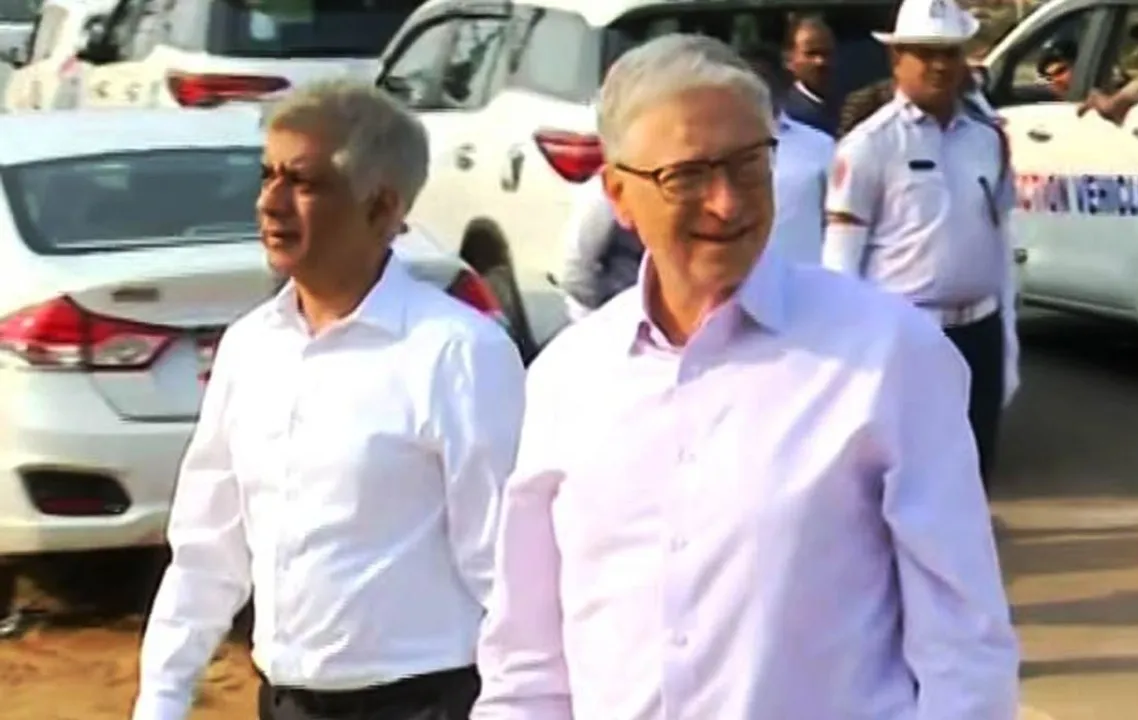  Watch Video: Bill Gates visits Maa Mangala Basti in Bhubaneswar