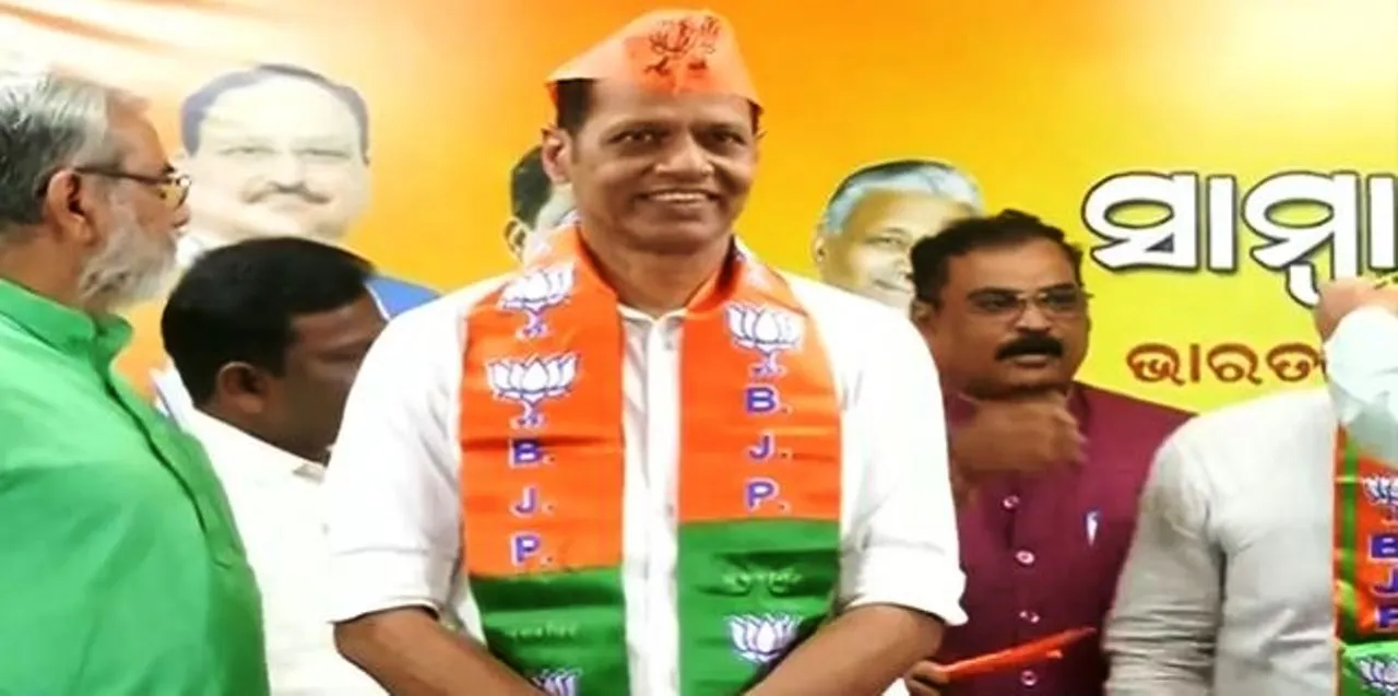  Gopalpur MLA Pradeep Panigrahi joins Bharatiya Janata Party