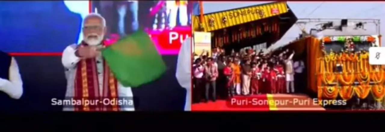  PM flags off Puri-Sonepur Express in Odisha