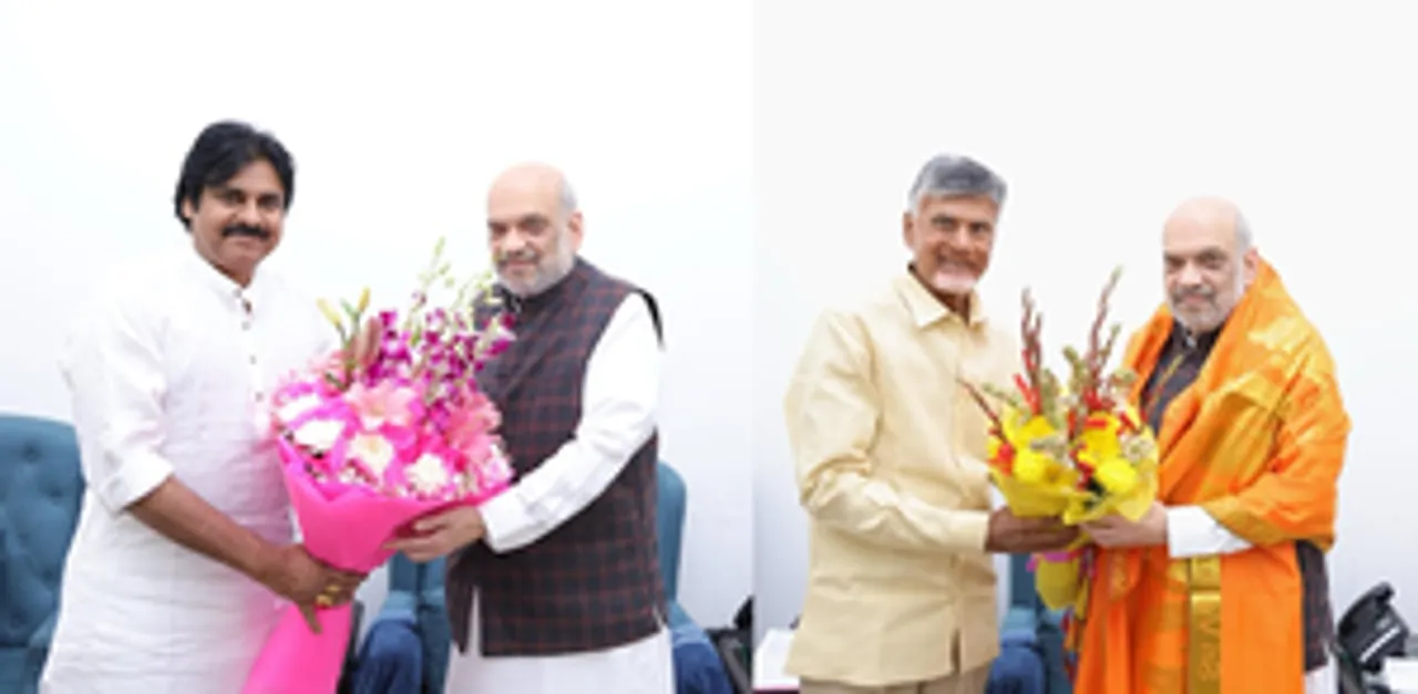  TDP-Jana Sena-BJP alliance in Andhra Pradesh finalised