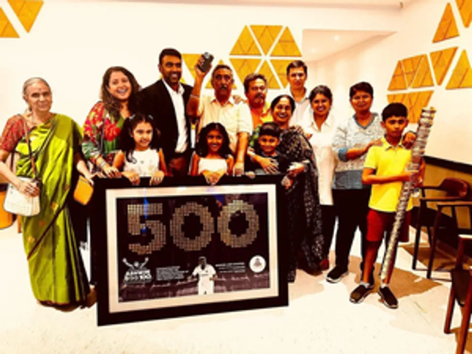  Ashwin thanks family, friends and all those who helped him join the 500-wicket club