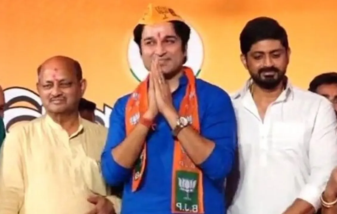 A day after quitting BJD, actor-turned-politician Akash Dasnayak joins BJP in Odisha
