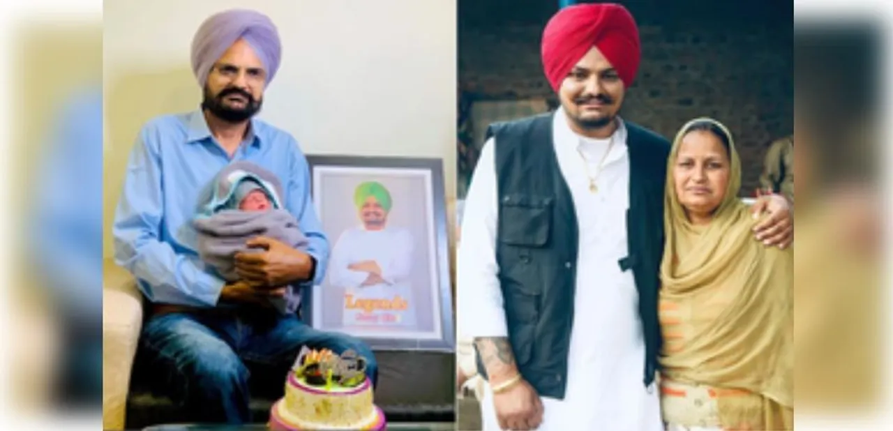  Sidhu Moose Wala's parents have a baby boy; father thanks well-wishers