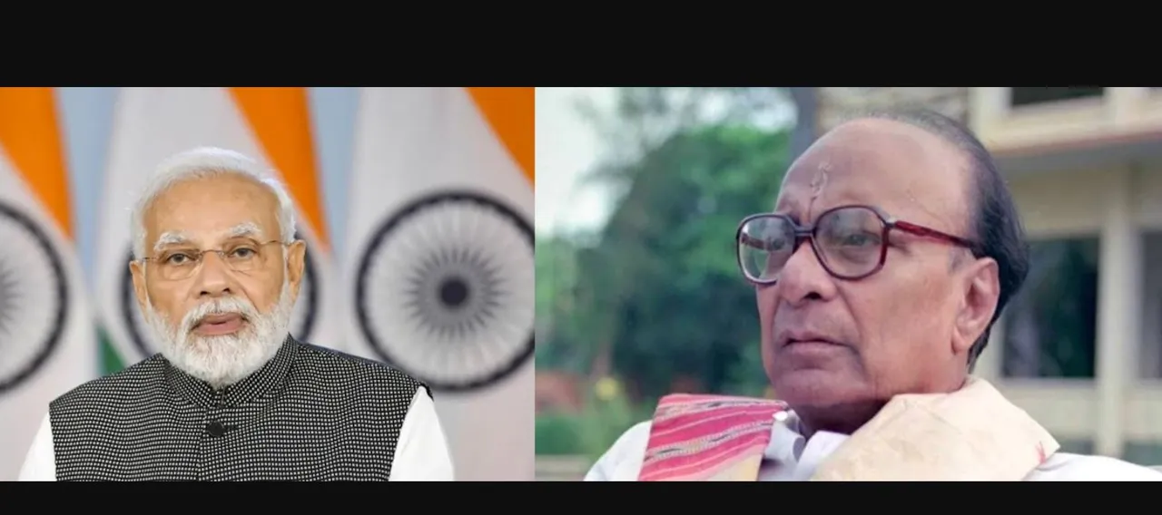  PM Modi pays homage to Biju Patnaik on birth anniversary