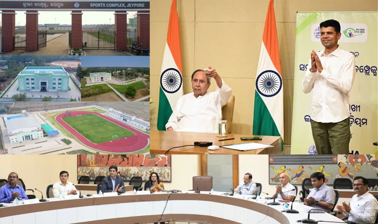  CM inaugurates sports complex in Jeypore, 26 multifaceted indoor stadiums in 12 Odisha districts