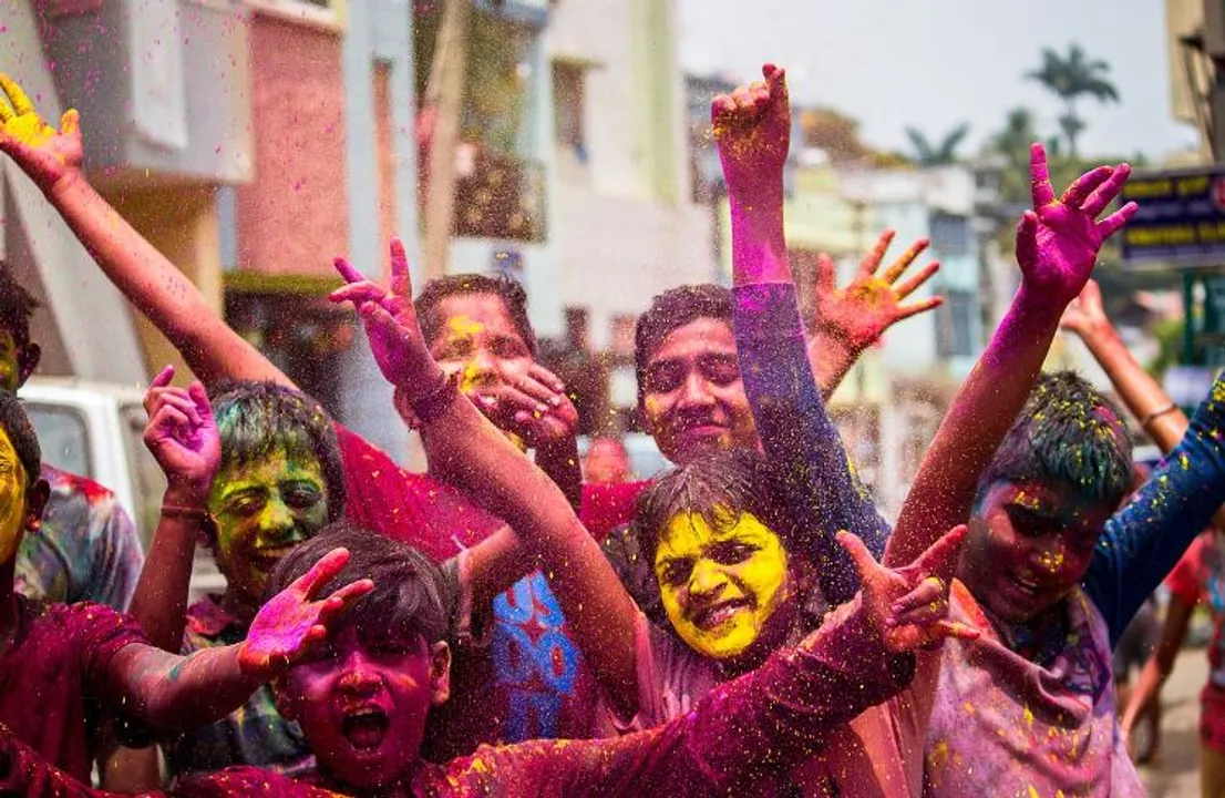  Holi festivity grips Odisha as people celebrate festival of colours