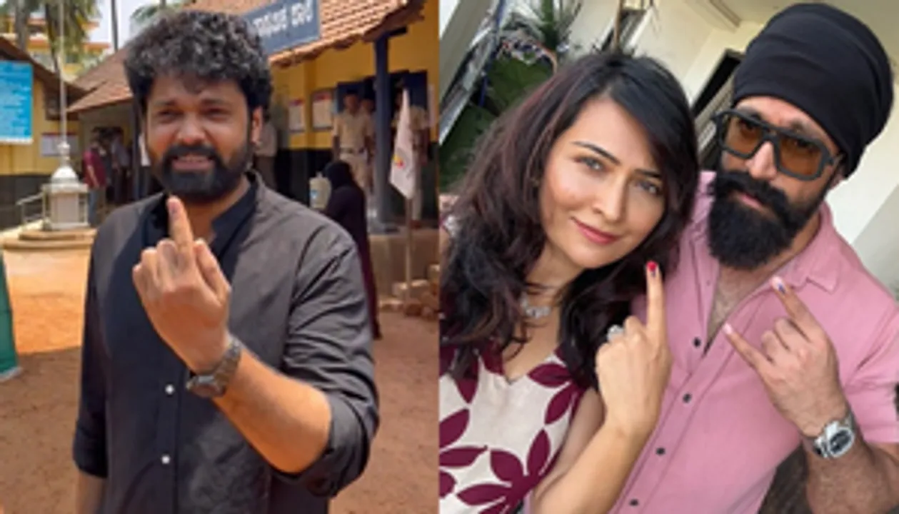  Superstars Yash, Rakshit Shetty cast their votes, underline importance of polling