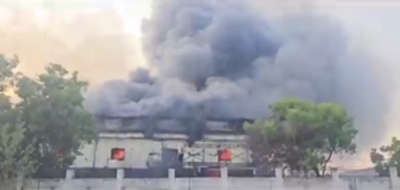  Fire in pharma company near Hyderabad, all workers rescued safely