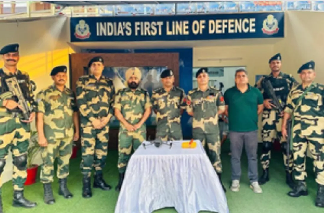  China-made drone seized near India-Pak border in Punjab