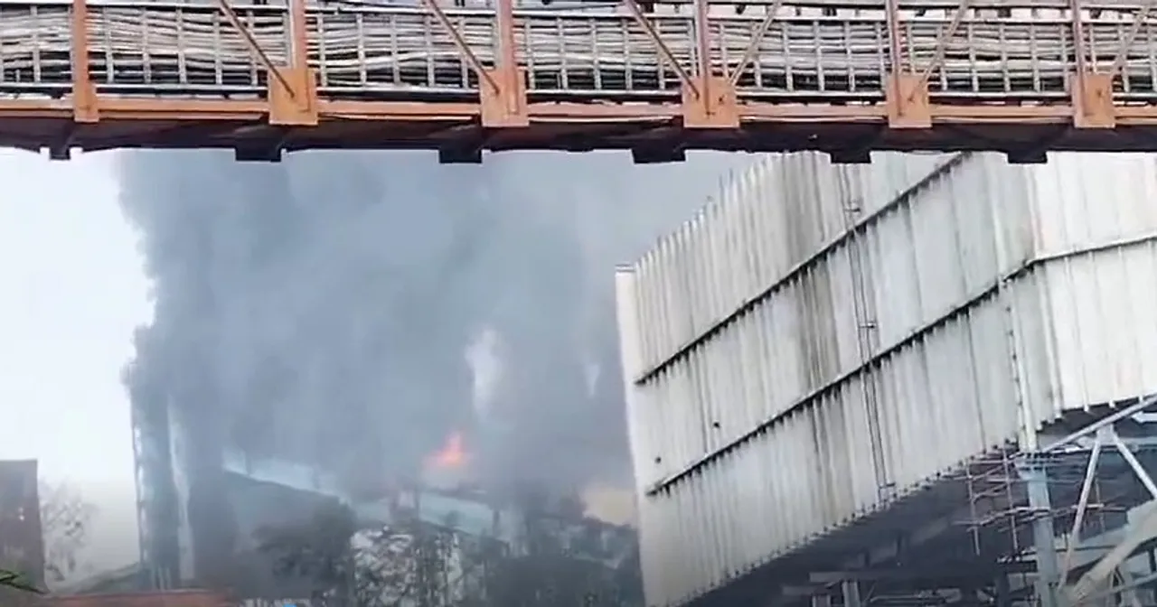  Major fire breaks out at NTPC in Odisha's Talcher