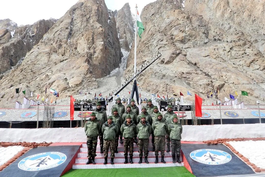  Indian Army salutes its bravehearts on 40th Siachen Day